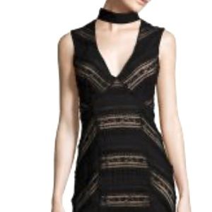 Cinq à Sept lace dress. Black, Sz 0/XS